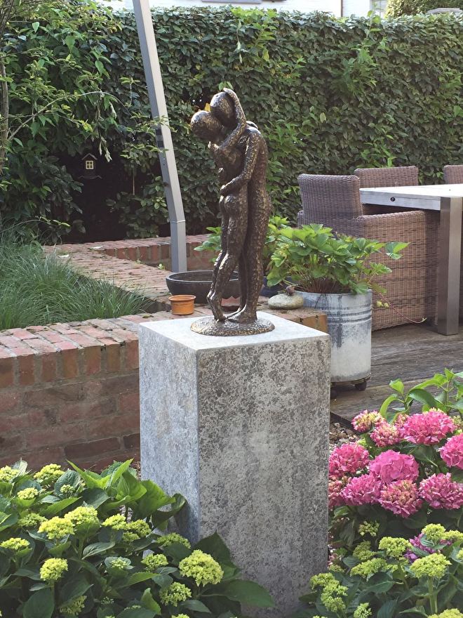 Bronzen beeld kopen Naaldwijk, tuinbeeld