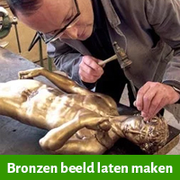 bronzen beeld laten maken