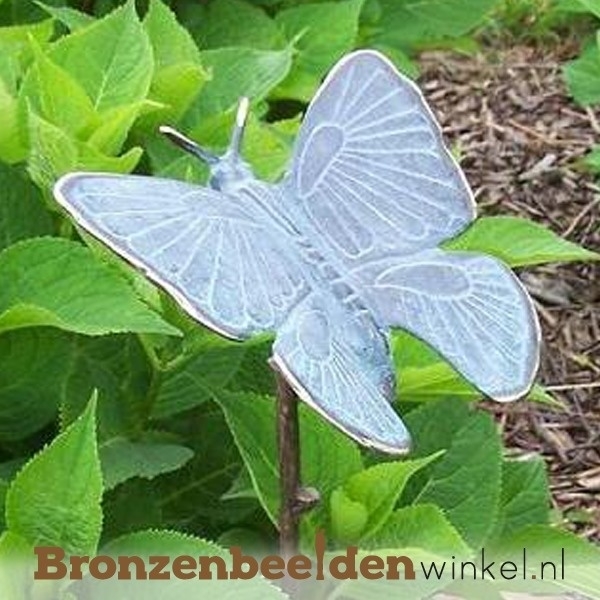 bronzen vlinder, beeld vlinder