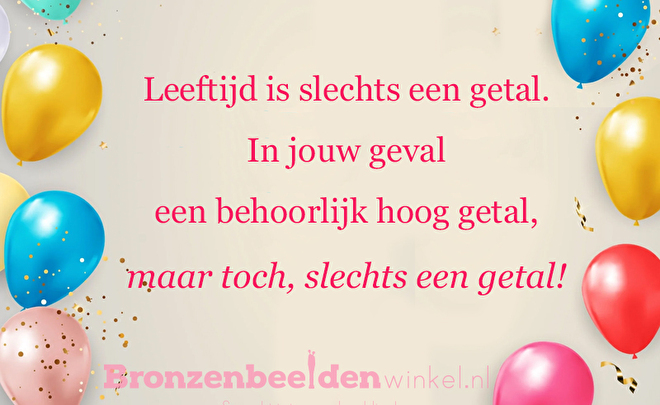 Geliciteerd vrouw