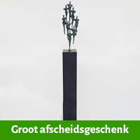 Groot afscheidsgeschenk collega