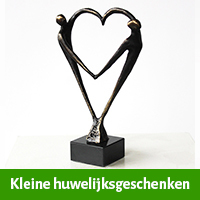 Kleine huwelijksgeschenken als 1 jarig huwelijk cadeau