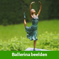 Ballerina beeldje als 40 jarig verjaardagscadeau vrouw