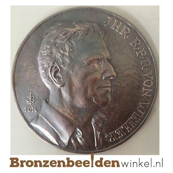 plaquette maken - plaat brons