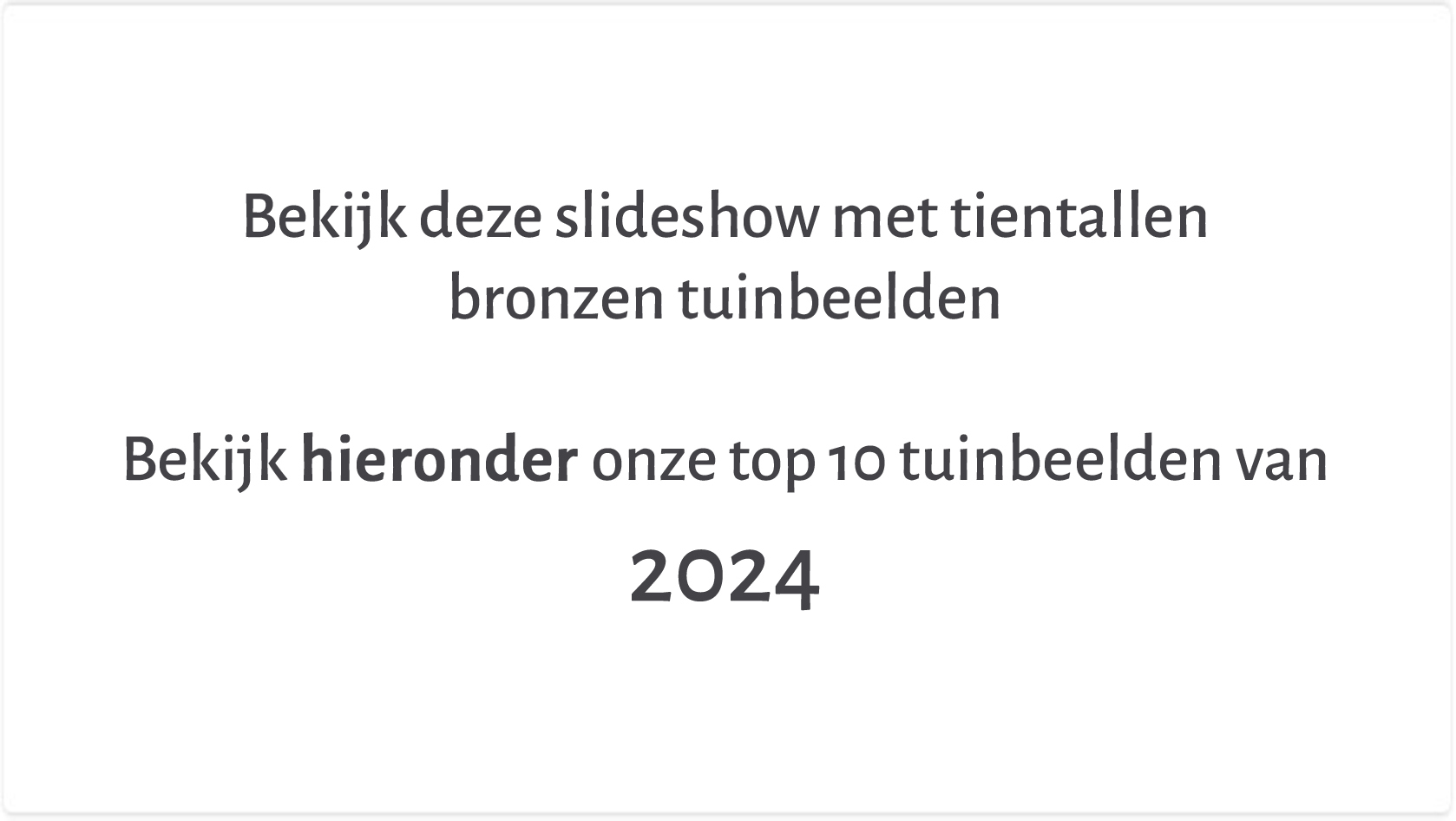 Bekijk deze slideshow en hieronder onze top 10 van 2024