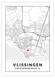 Gepersonaliseerde poster Vlissingen