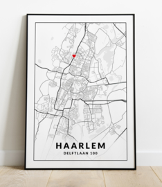 Gepersonaliseerde poster Haarlem