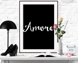 Inspiratie poster tekst Amore