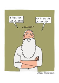 Cartoon 'Ik hou van wie je bent'