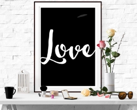 Inspiratie poster Love