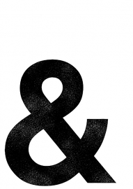 Poster met Ampersand