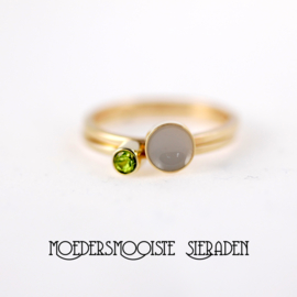 Moedermelk Ring Sublime Goud