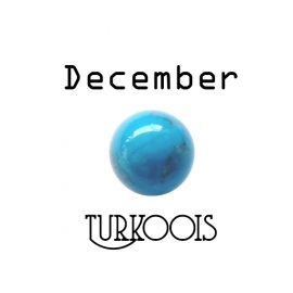 Geboortesteen December Turkoois