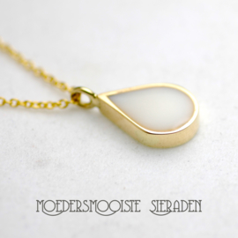 Collier Moedermelk Druppel Princess