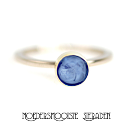 Ring Sublime Witgoud met Geelgoud