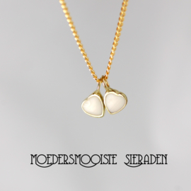 Collier Moedermelk Golden Twin