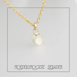 Collier Moedermelk Cirkel Goud