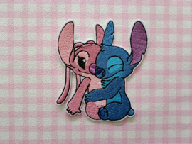 Strijkapplicatie Stitch en Angel