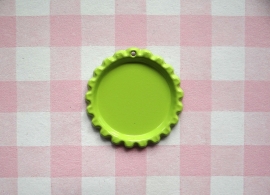 Bottle cap lime