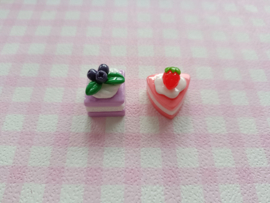 Set van 2 taartjes