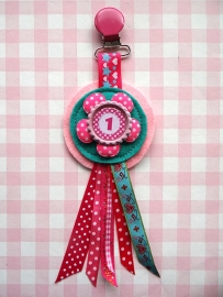 Verjaardagsbroche Roze Mint