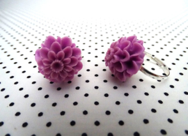 Ring chrysant lila