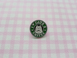 Pin Cats and coffee