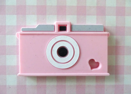 Teether camera roze