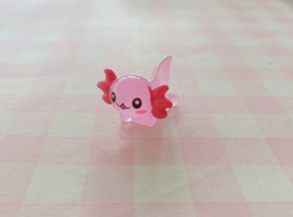 Miniatuur axolotl