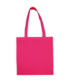 Katoenen tas fuchsia