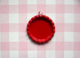 Bottle cap rood