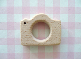 Teether hout camera