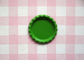 Bottle cap zonder gaatje groen