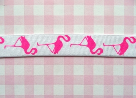 Elastiek flamingo's