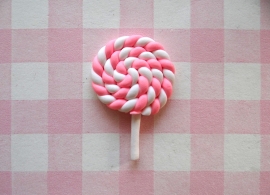 Miniatuur lolli roze