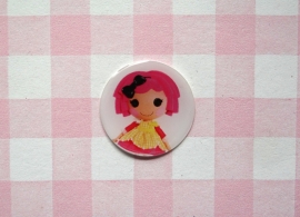 Epoxy sticker Lalaloopsy roze