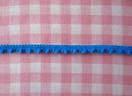 Mini pompom band aquablauw