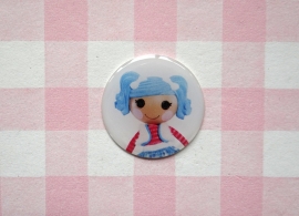 Epoxy sticker Lalaloopsy blauw