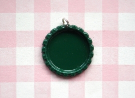 Bottle cap donkergroen