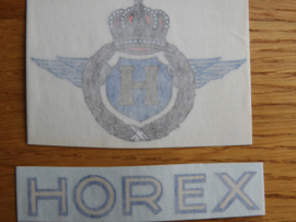 Horex Vorkriegs-Emblem klein,Schiebebild