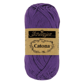 Scheepjes Catona 50 gram - Deep Violet 521