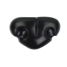 Veiligheidsneus kat zwart 18 mm