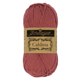 Scheepjes Cahlista 50 gram  Rose Wine 396