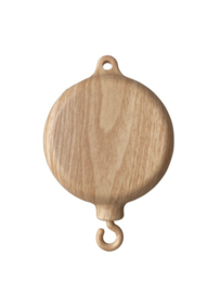 Muziekdoosje Hout look  op BATTERIJEN
