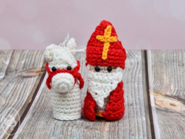 Garenpakket: Sinterklaas en Ozosnel  Vingerpoppetjes