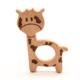 Durable houten ring giraffe