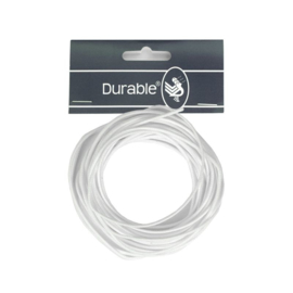 Durable waxkoord 1 mm wit