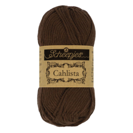 Scheepjes Cahlista 50 gram  Black Coffee 162