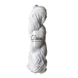 byClaire Chunky Cotton 001 White OP=OP!