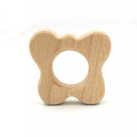 Houten ring vlinder